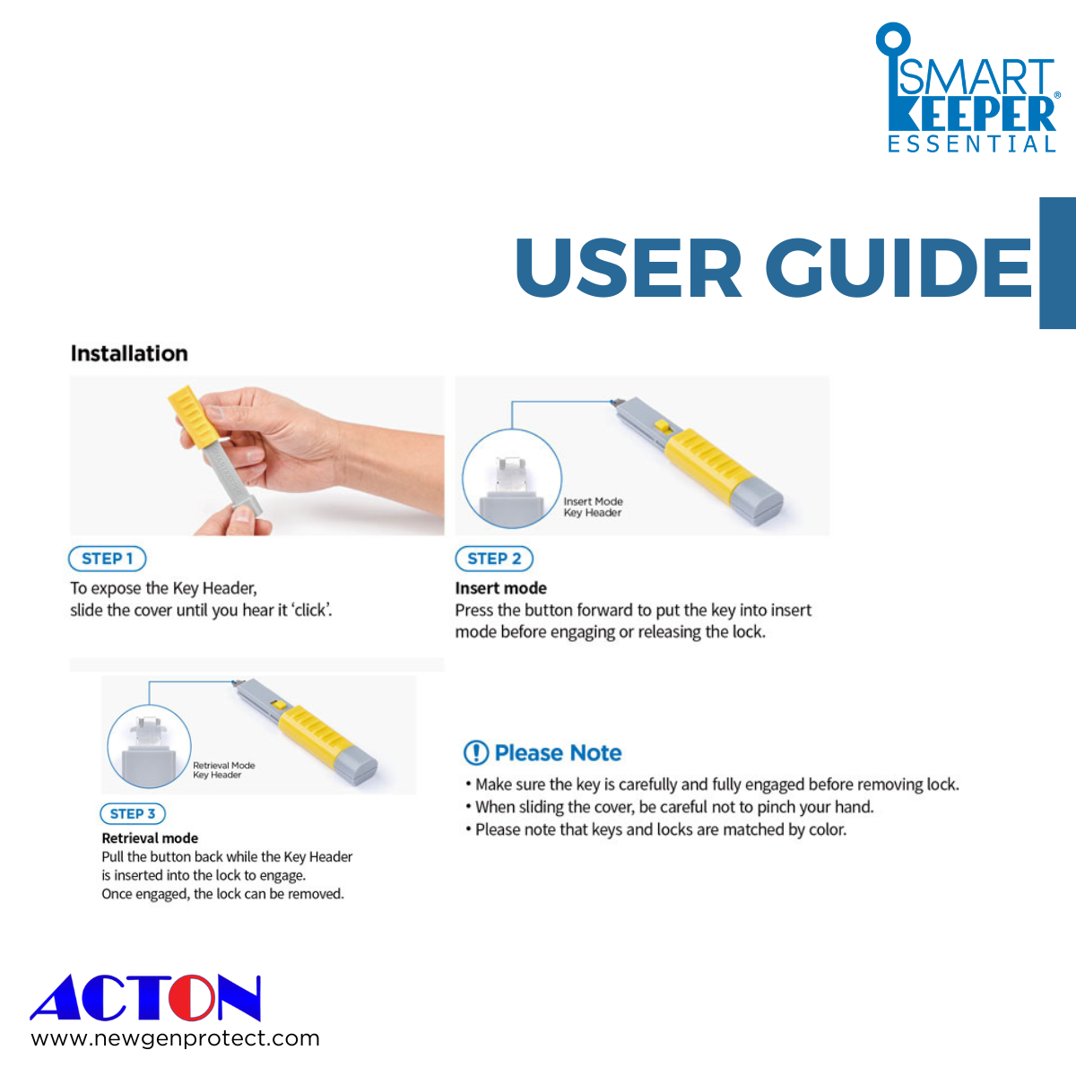 Smartkeeper Lock Key Basic | Recommended by experts