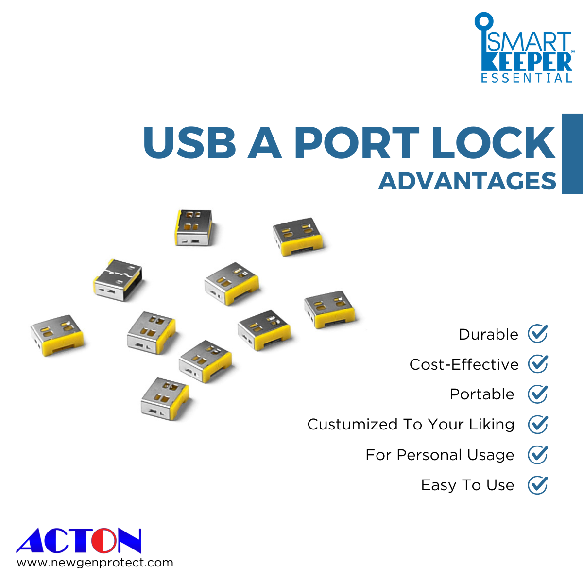 Smartkeeper USB A PortLock: The Smartkeeper Advantage