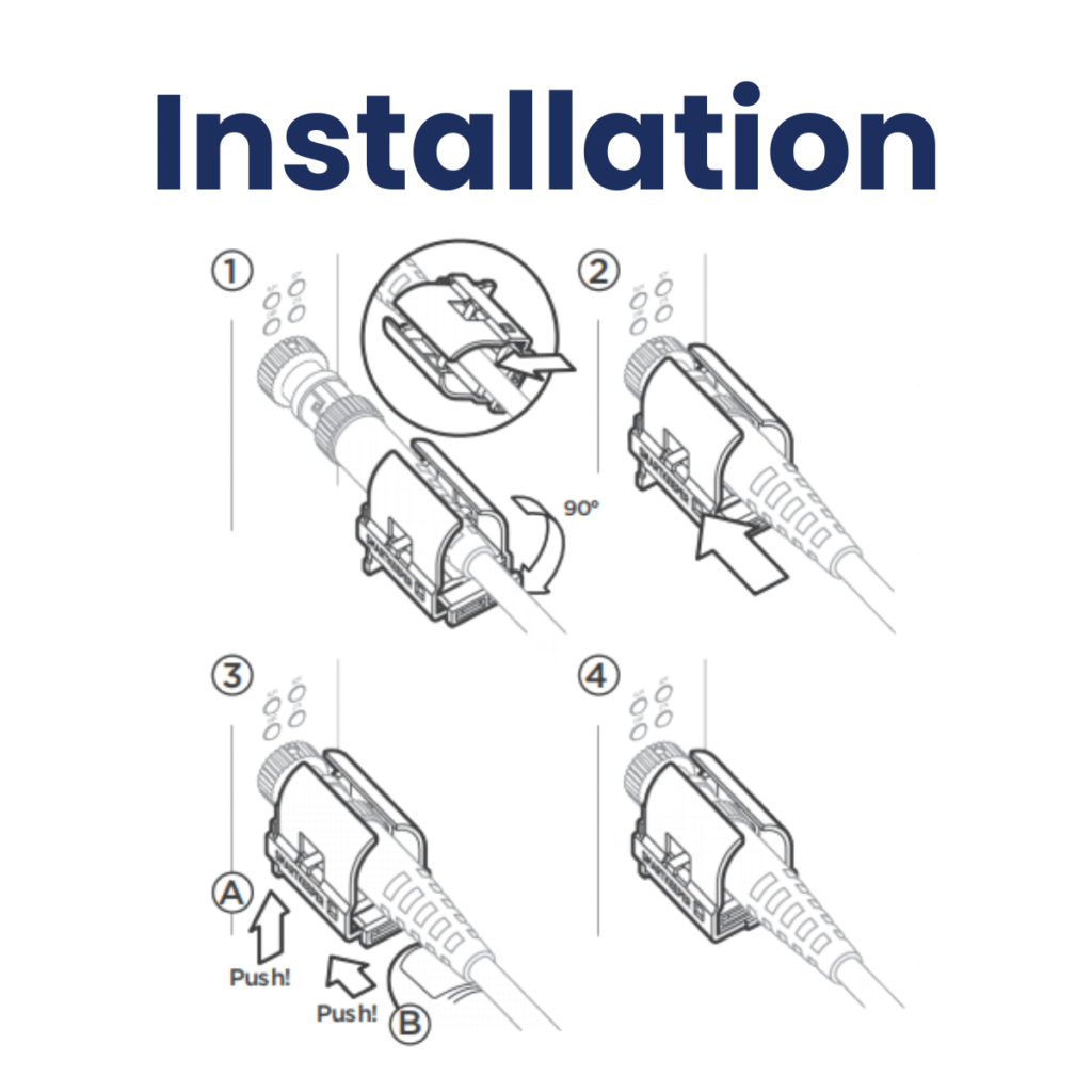 Fiber Optic Cable Lock