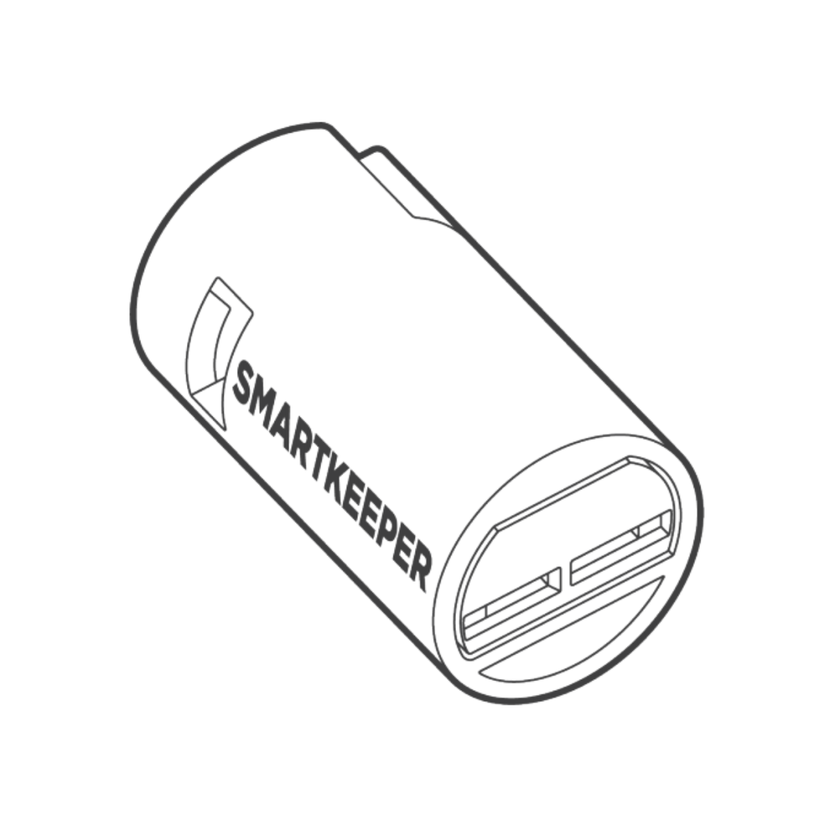 Fiber optic port lock