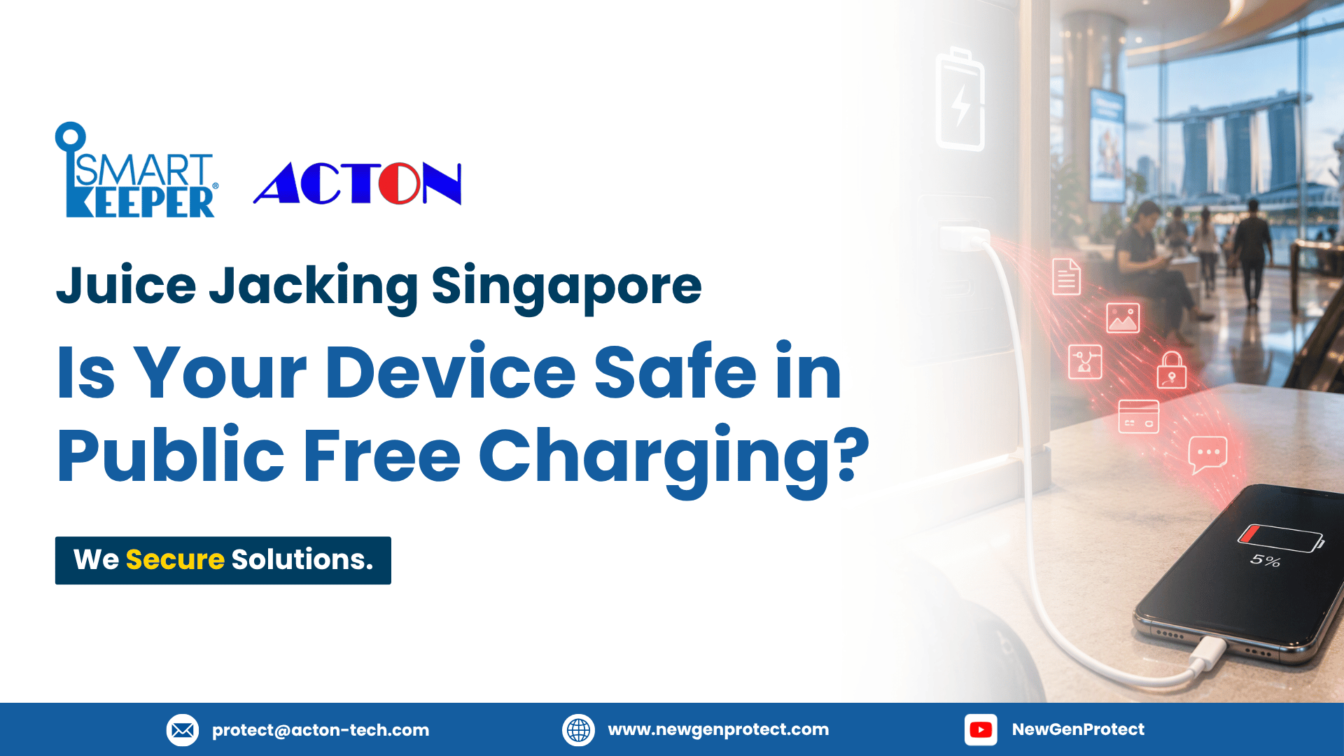 Juice Jacking Singapore: Is Free Phone Charging Really Safe?